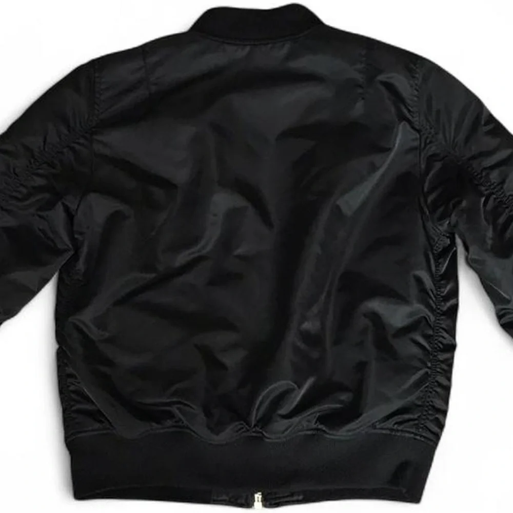 Alpha Industries MA-1 Flight Bomber Jacket | Black | Size Large - Picture 3 of 8